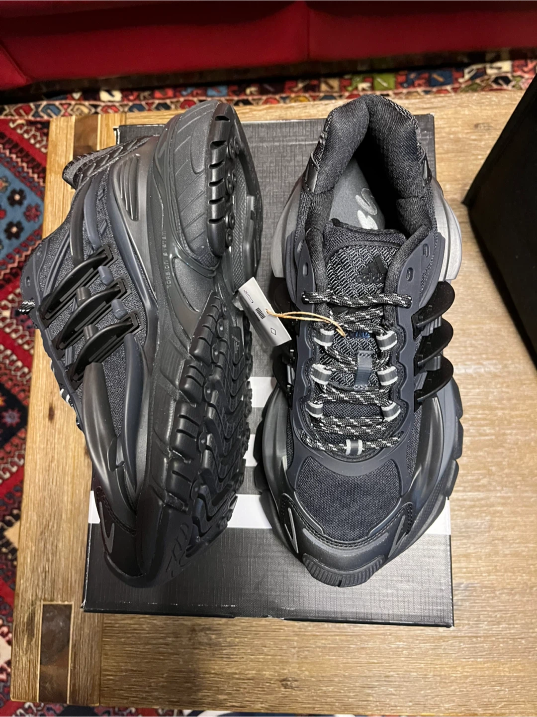 Adidas Pharell Williams Jellyfish Carbon Core Black Shoes - photo 3