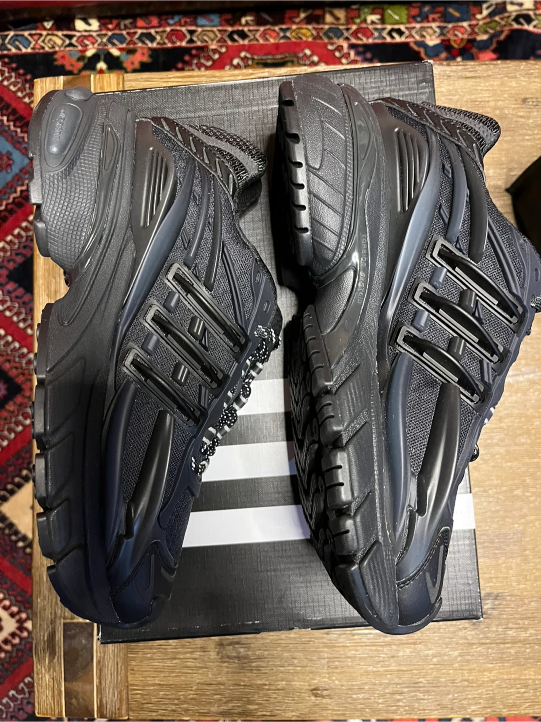 Adidas Pharell Williams Jellyfish Carbon Core Black Shoes - photo 4