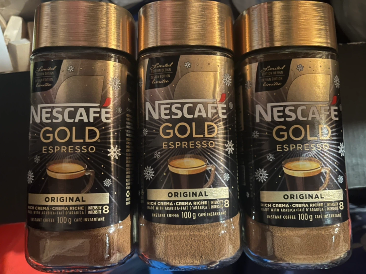 Nescafé Gold Espresso Original Instant Coffee 100g