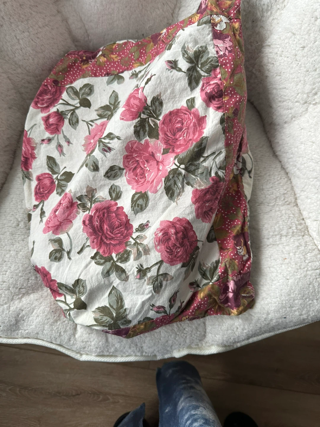 Floral Print  sheet and pillow case 🥕