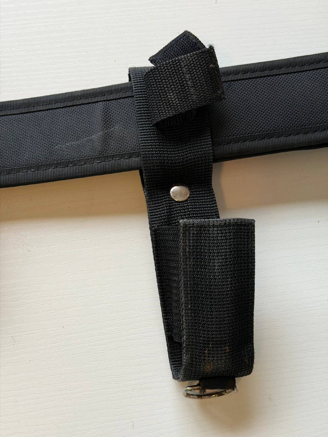 Black Utility Belt with Holsters and Handcuffs - photo 5