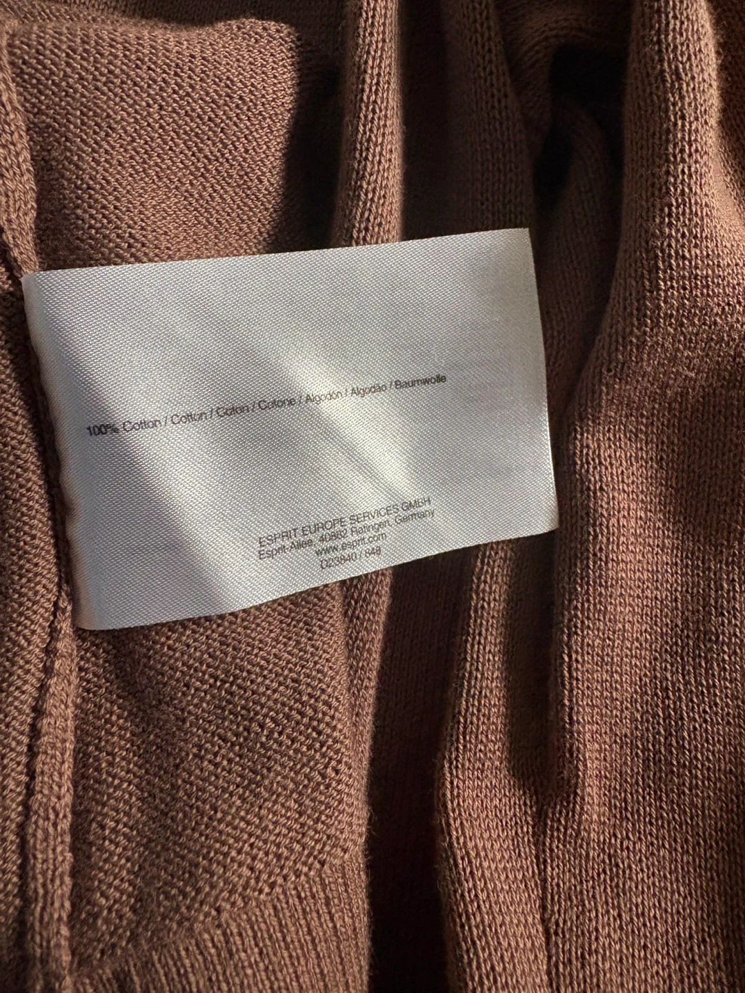 🥕A New Esprit Brown Cardigan with Pockets - photo 5