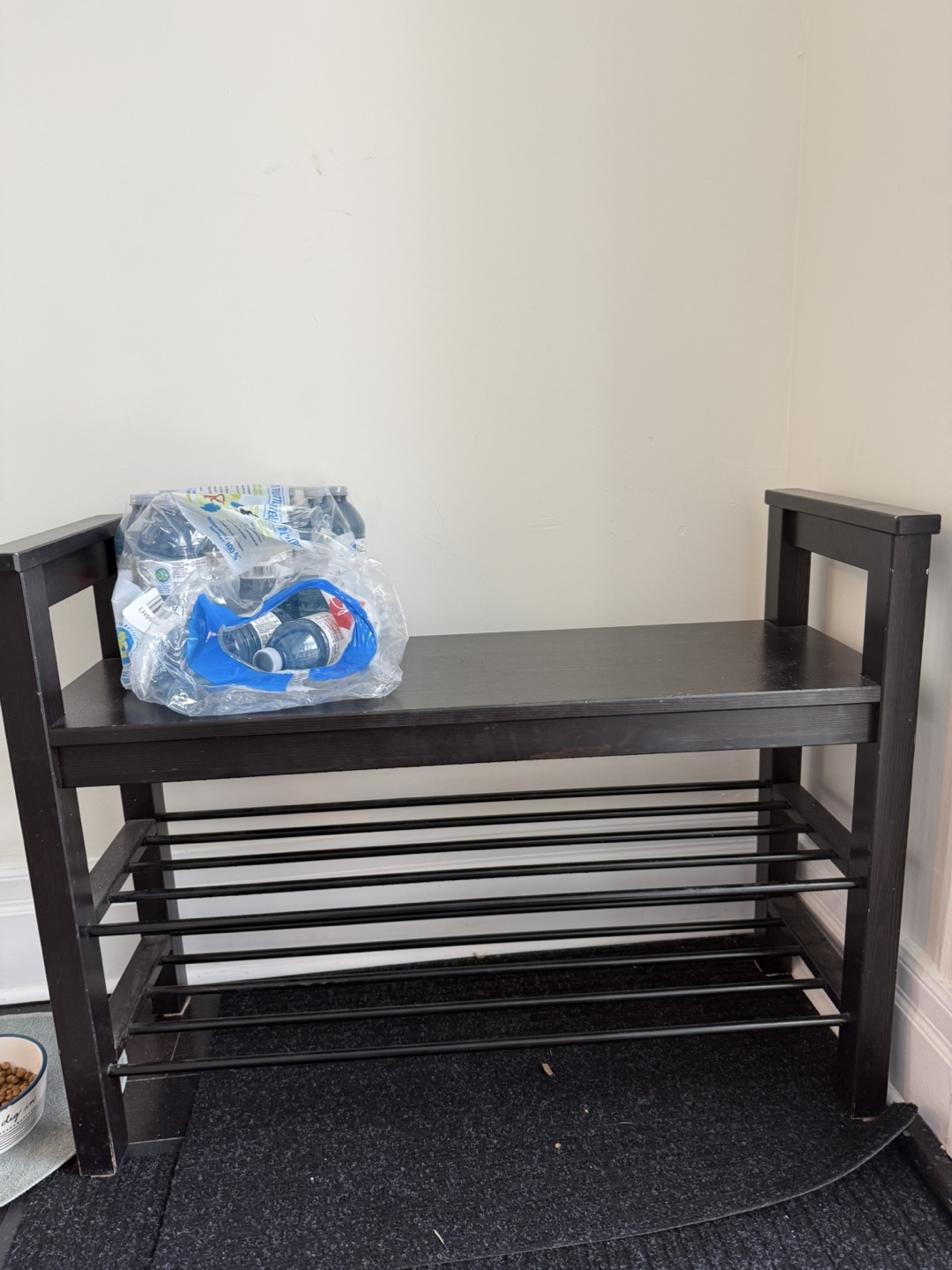 IKEA Hemnes bench with shoe storage