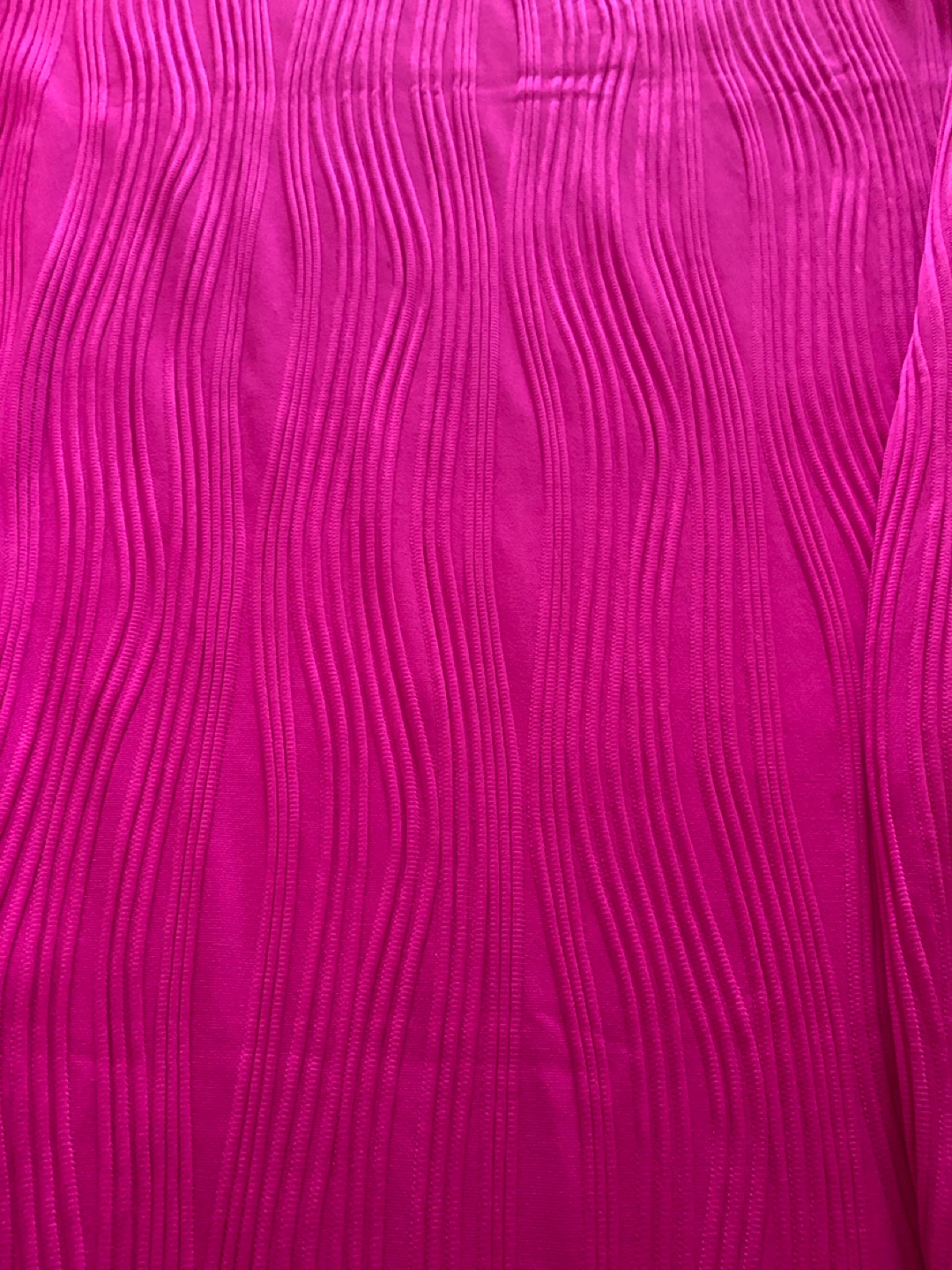 Pink Textured Long Sleeve Top - photo 2