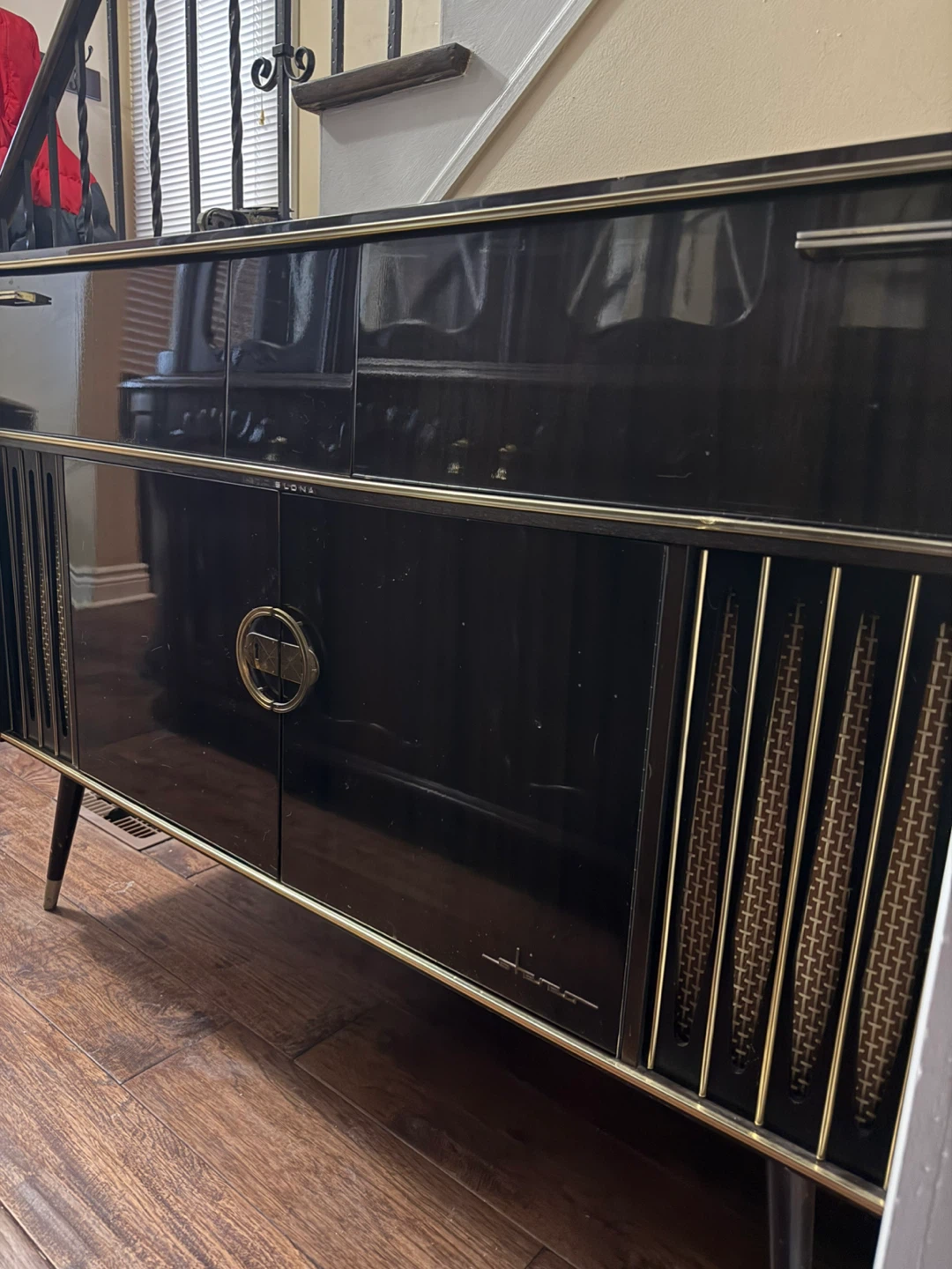 Vintage Elona Stereo Console with Turntable - photo 3