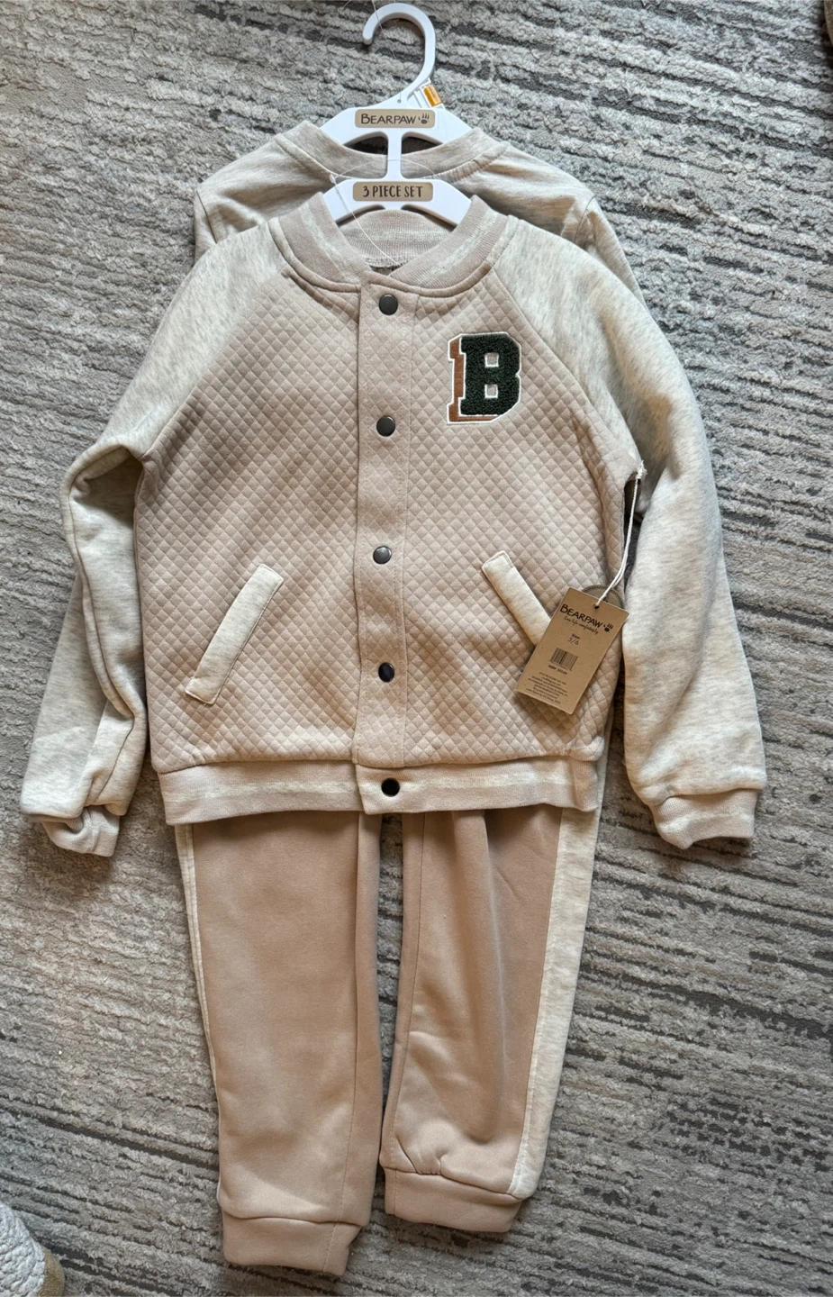 Bear Paw 3 Piece Set (Size 5/6)