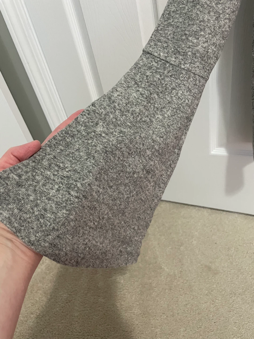Hollister Grey Bell Sleeve Top - Size S - photo 3