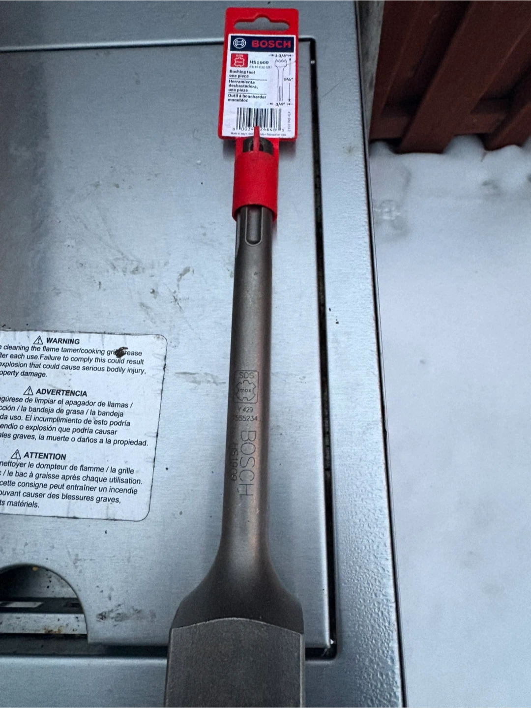 Bosch SDS max Bushing Tool HS1909 - photo 2