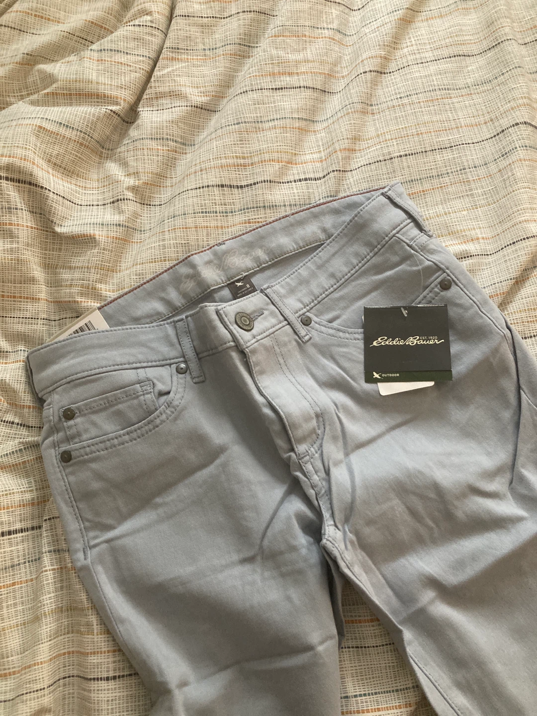Eddie Bauer Women's Pants Light Blue Size 8