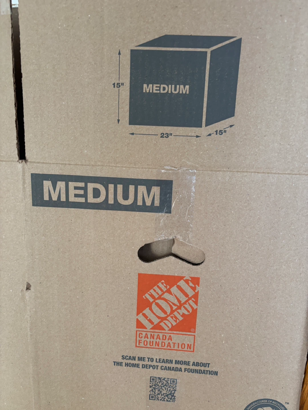 The Home Depot Medium Moving Box