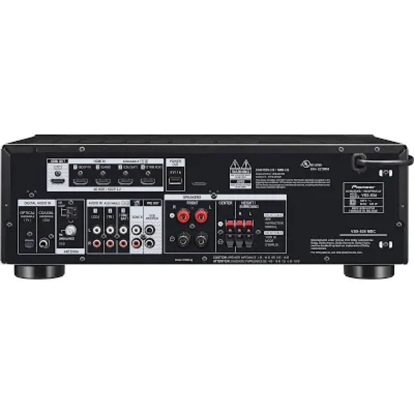Pioneer VSX-534 Receiver and 5.1 Subsat speakers - photo 2