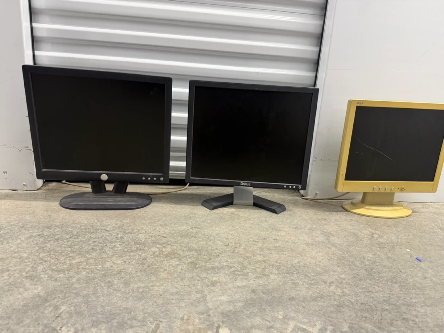 Vintage square Monitors