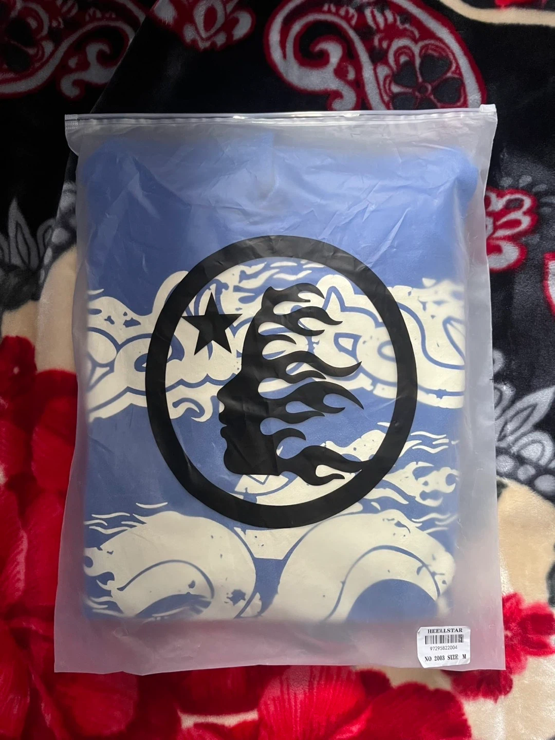 Blue Hellstar hoodie - photo 3