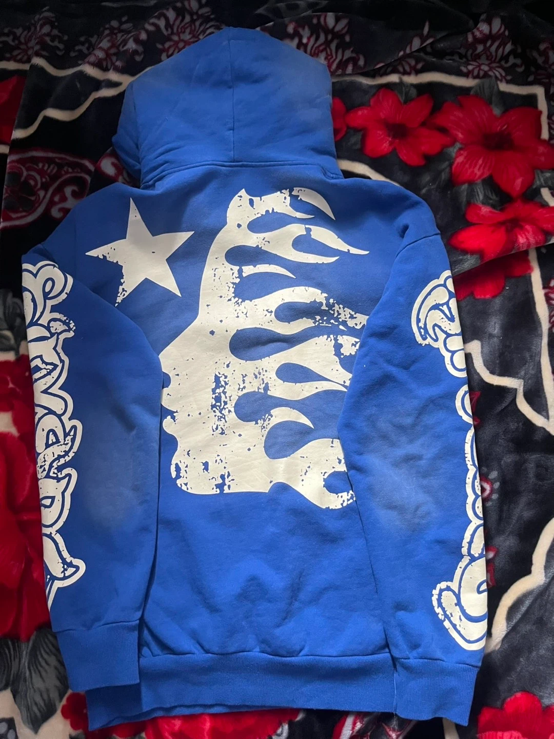 Blue Hellstar hoodie - photo 2