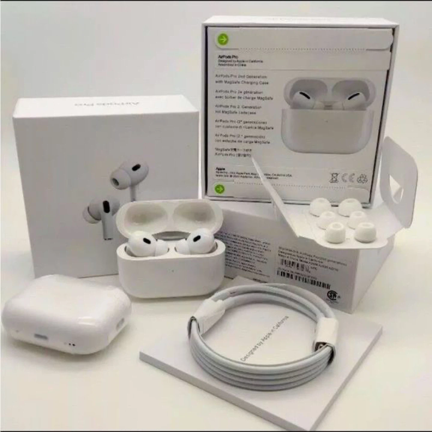 Apple AirPods Pro (2nd generation) with MagSafe Charging Case - photo 2