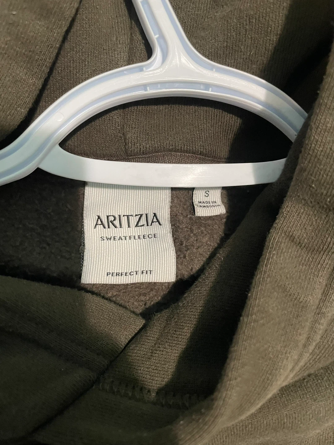 Aritzia Sweatfleece Hoodie - Size S - photo 2
