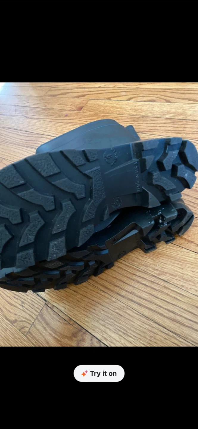 Black Rubber Winter Boots 🥕 - photo 2