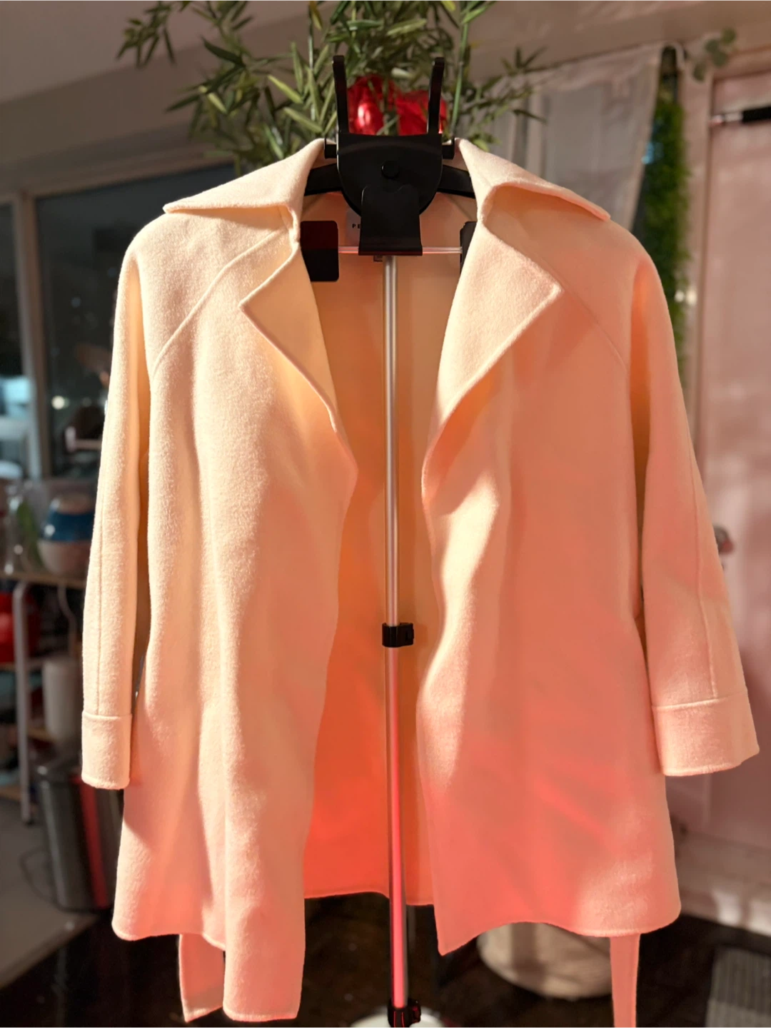 Petite Studio N.Y.C. Belted Coat - Cream - photo 3