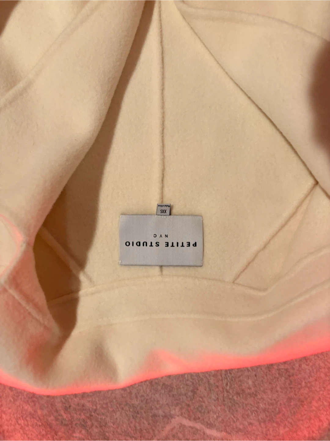 Petite Studio N.Y.C. Belted Coat - Cream - photo 5