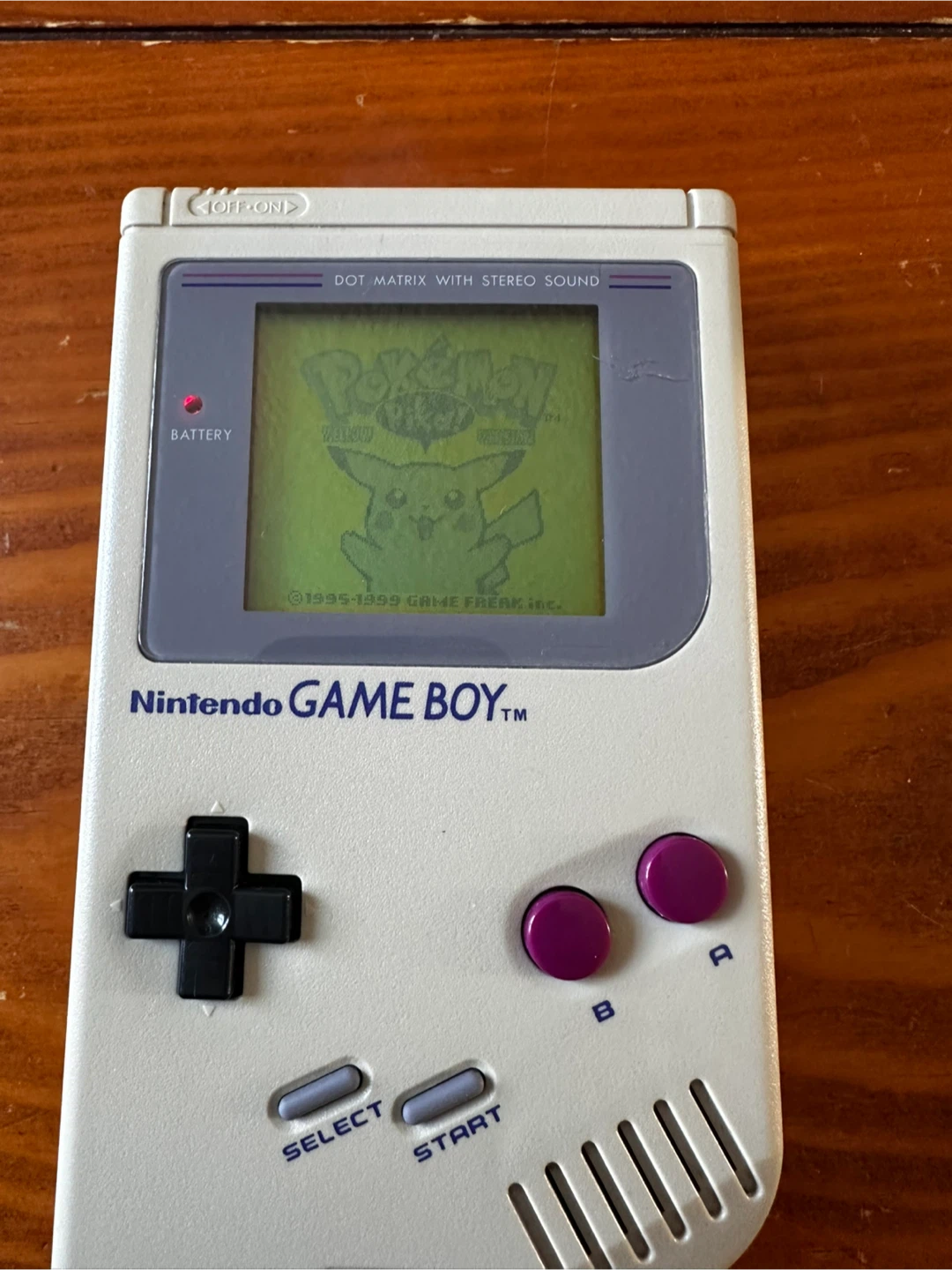 Nintendo Game Boy DMG-01 Pokémon Yellow Special Edition - photo 4