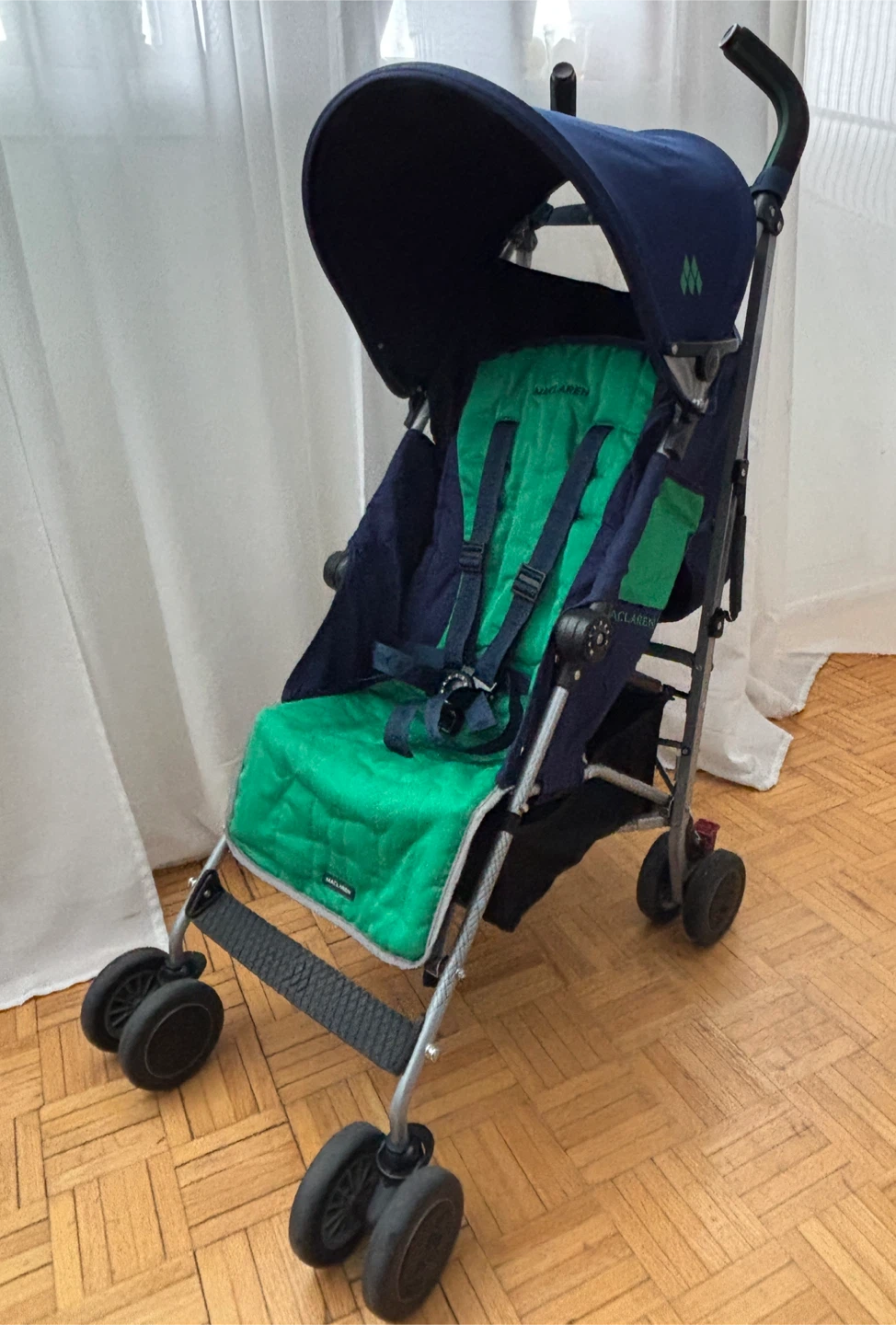 Maclaren Quest Stroller - Navy/Green