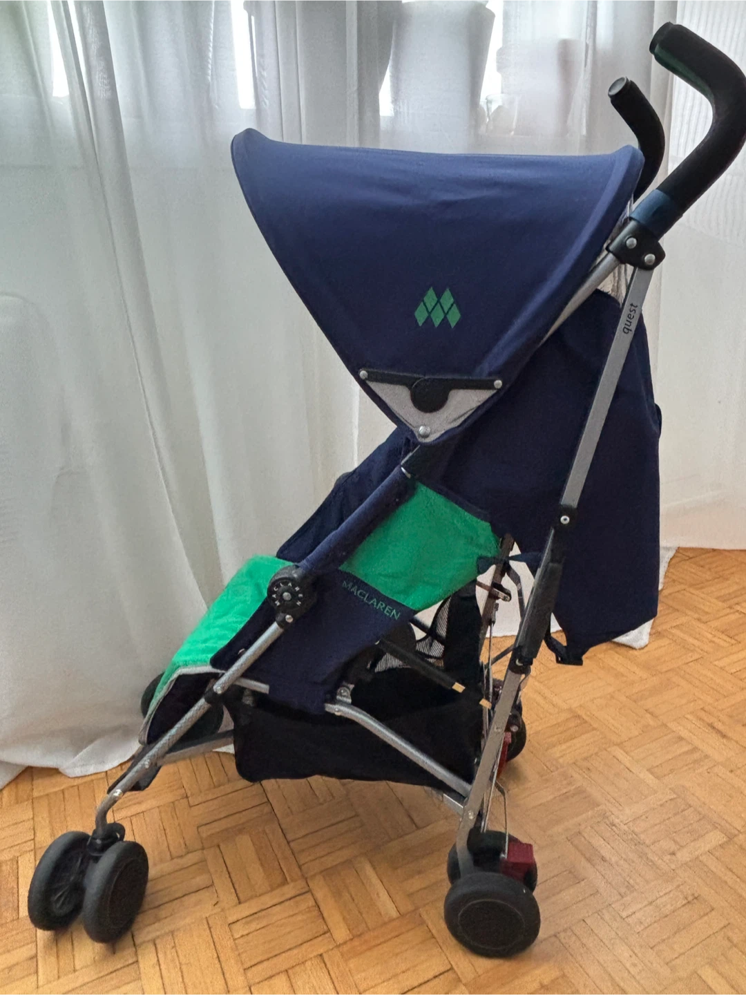 Maclaren Quest Stroller - Navy/Green - photo 2