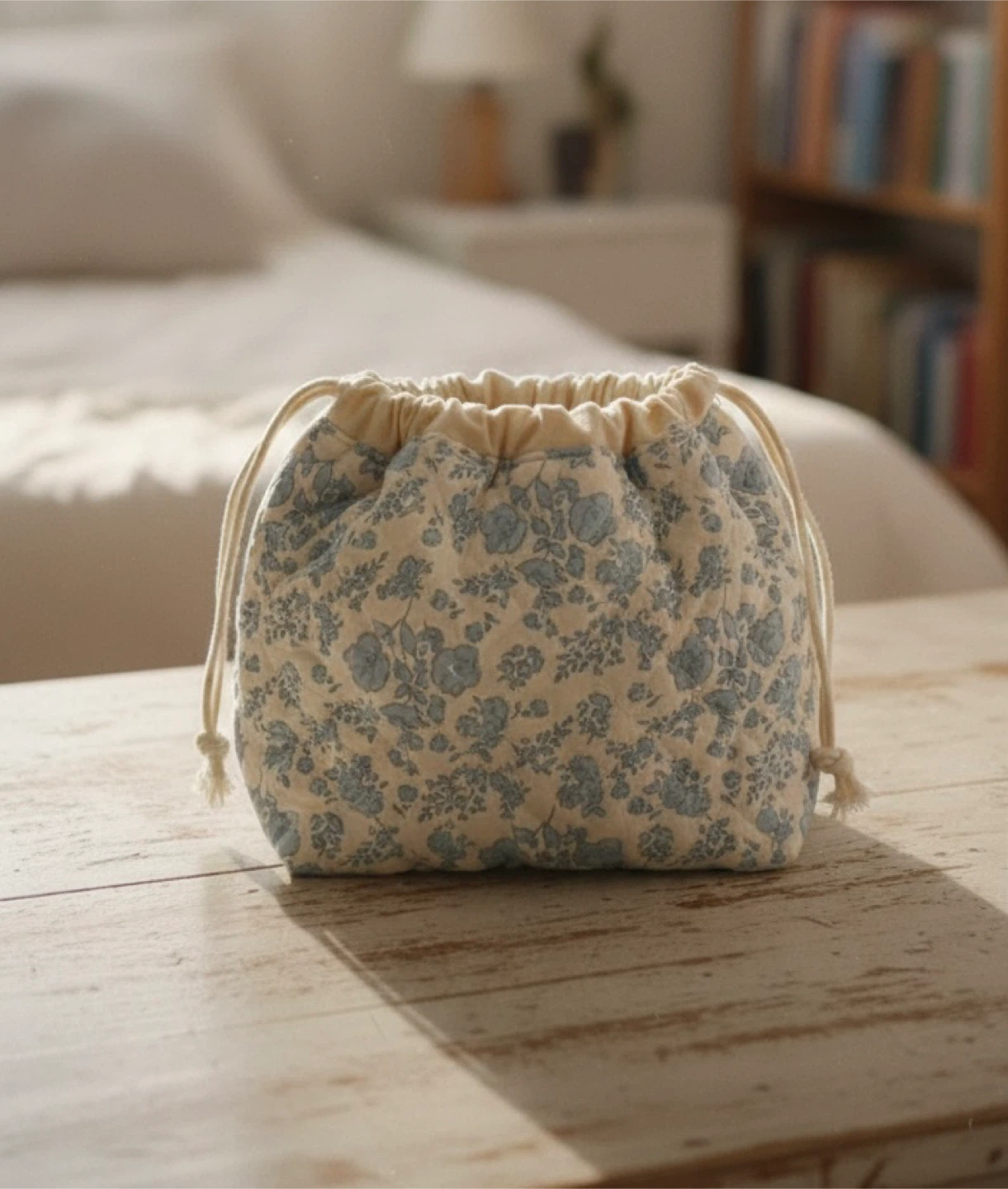 Quilted Drawstring Pouches - - photo 4