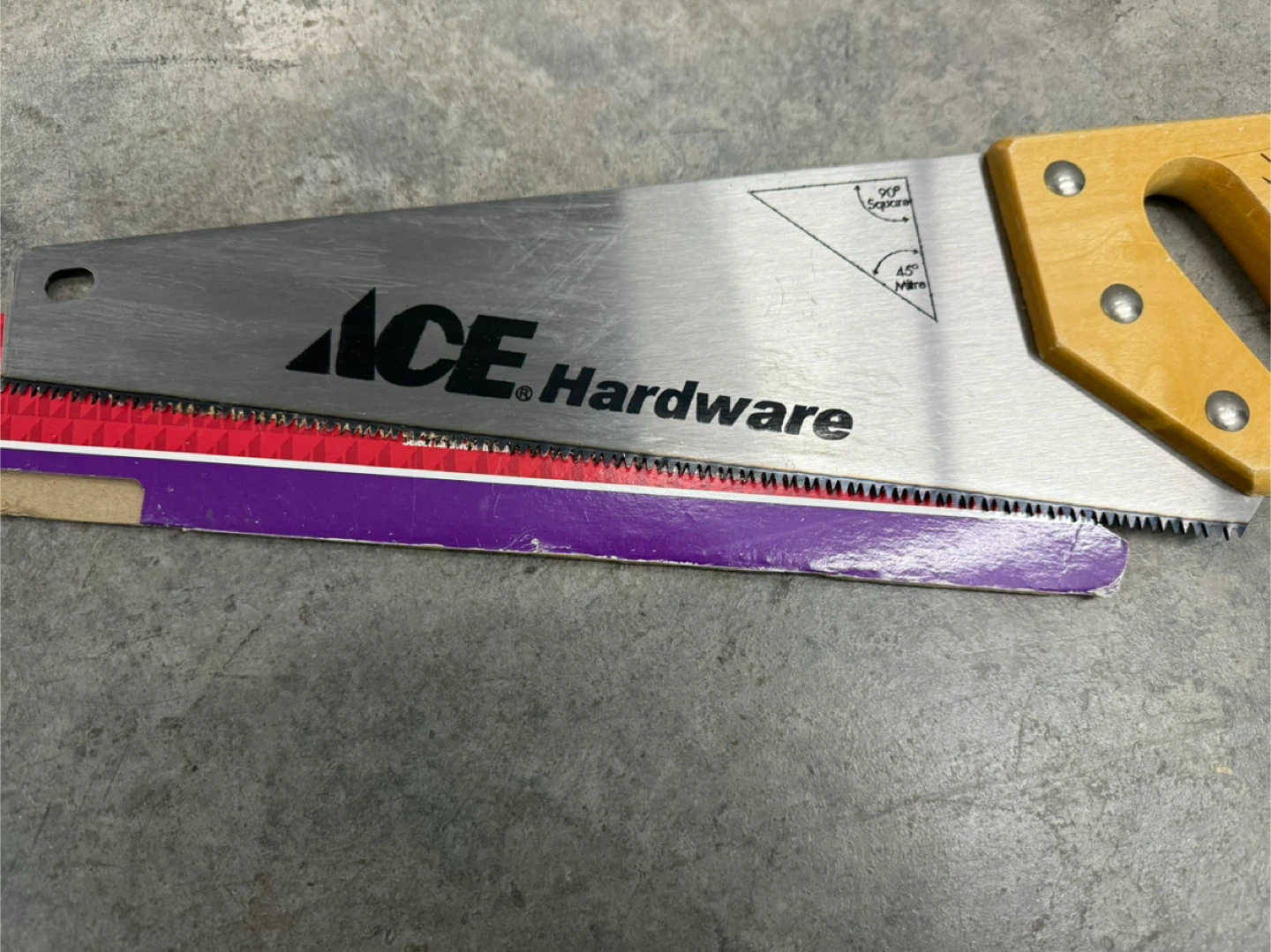 ACE Hardware Tool Box Saw 15" 9 TPI - photo 3