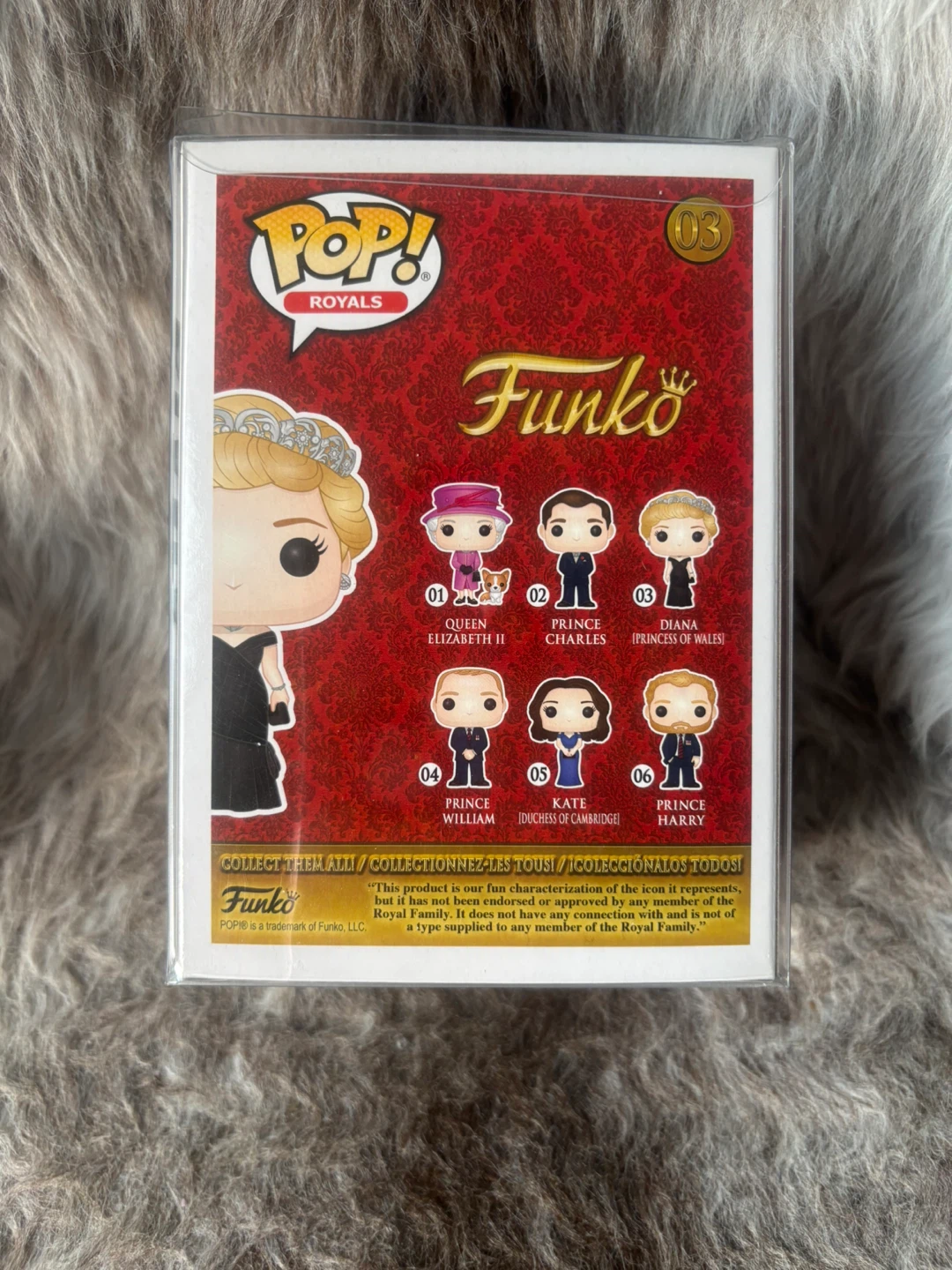 Funko Pop! Royals Diana, Princess of Wales Vinyl Figure #03 - photo 4