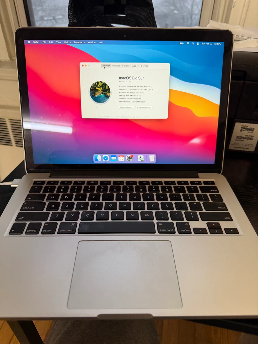 Apple MacBook Pro 13-inch Mid 2014 - photo 5