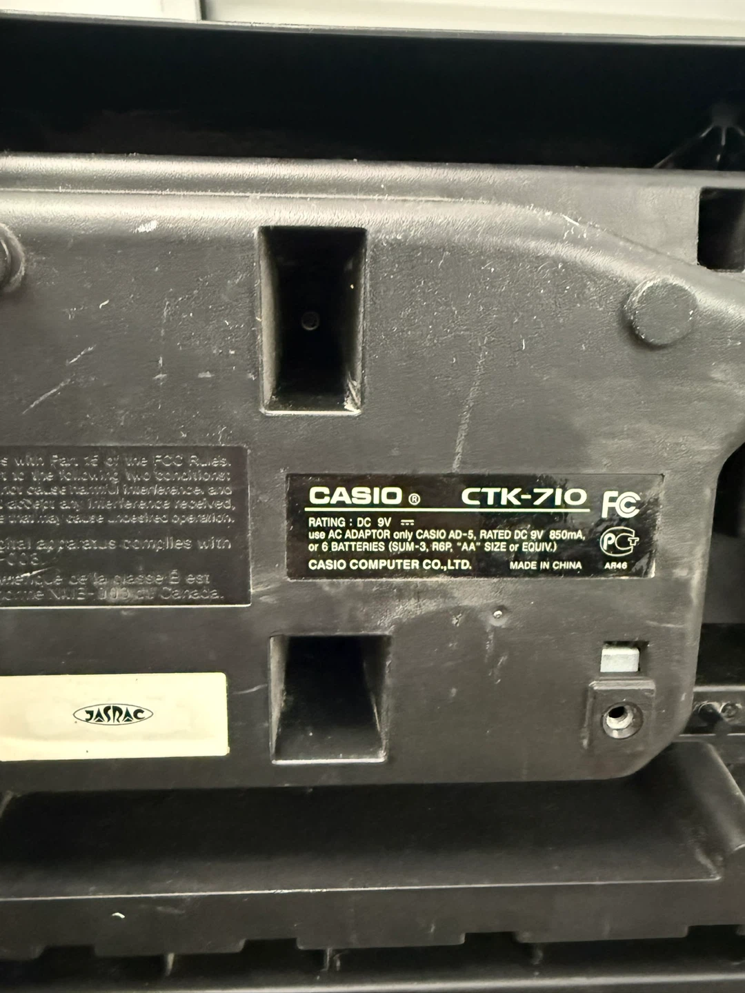 Casio CTK-710 Electronic Keyboard