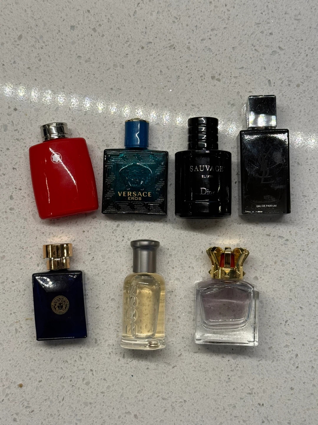7 Mini Perfumes Set (7.5ml bottles)