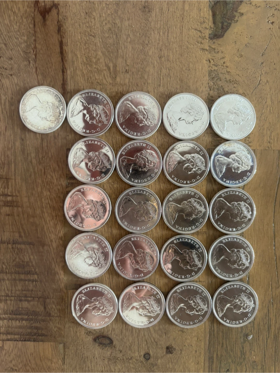 1967 Canada Centennial 50-Cent Coins (21 coins) – High Grade - photo 3