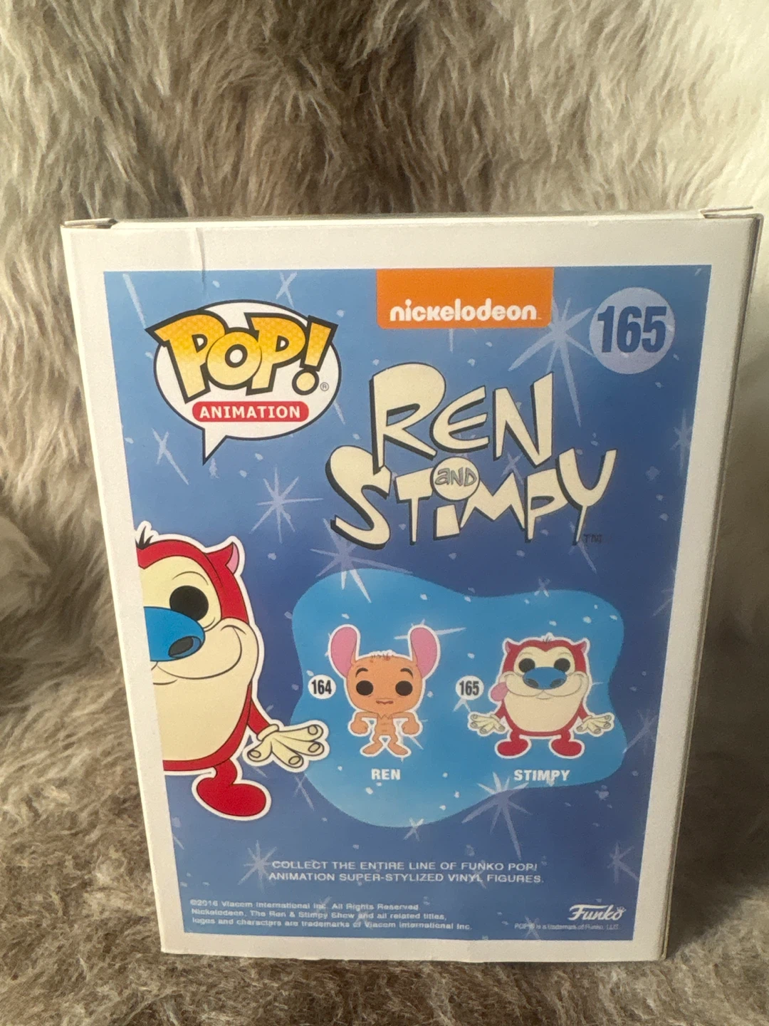 Funko Pop! Animation Ren & Stimpy Stimpy #165 (Chase Edition) - photo 5