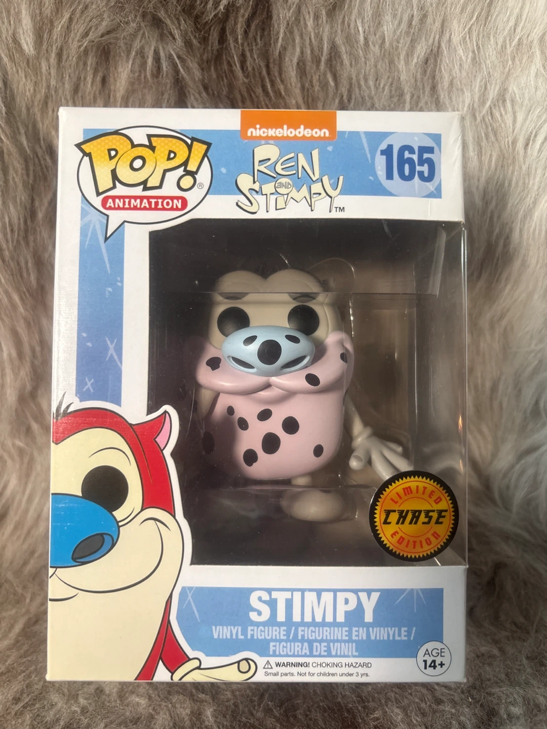 Funko Pop! Animation Ren & Stimpy Stimpy #165 (Chase Edition)
