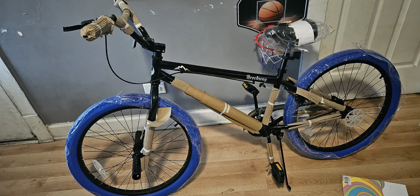 JOYSATR Brockway Freestyle BMX Bike 20" Blue - photo 5