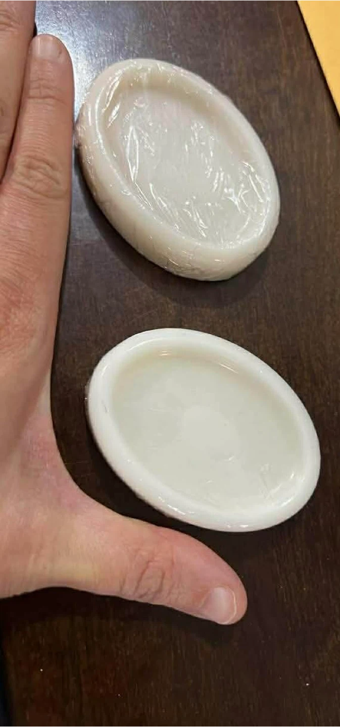 Pair of Oval Bars of Soap 🥕 #freecycle