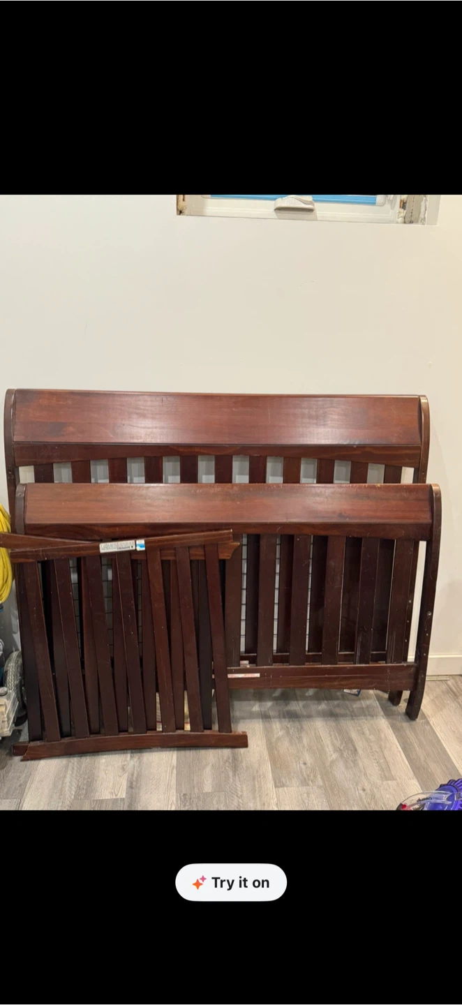 Wooden Crib