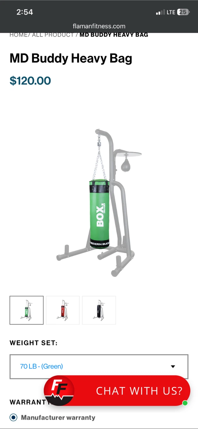 MD Buddy Heavy Bag - Green - photo 2