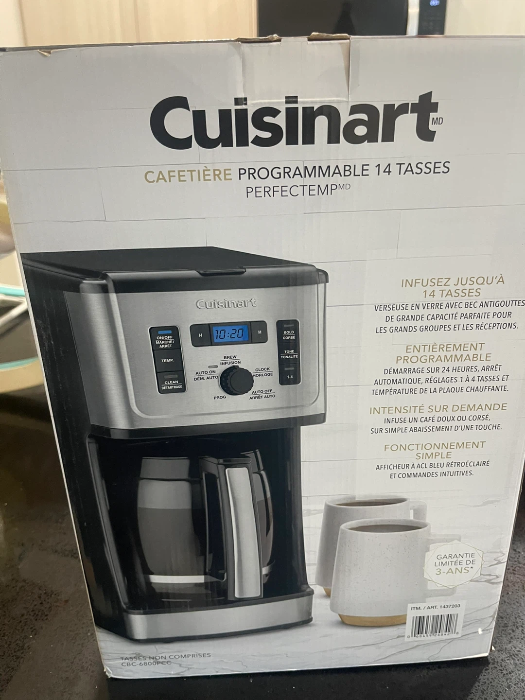 Cuisinart Programmable 14-Cup Coffee Maker - photo 2