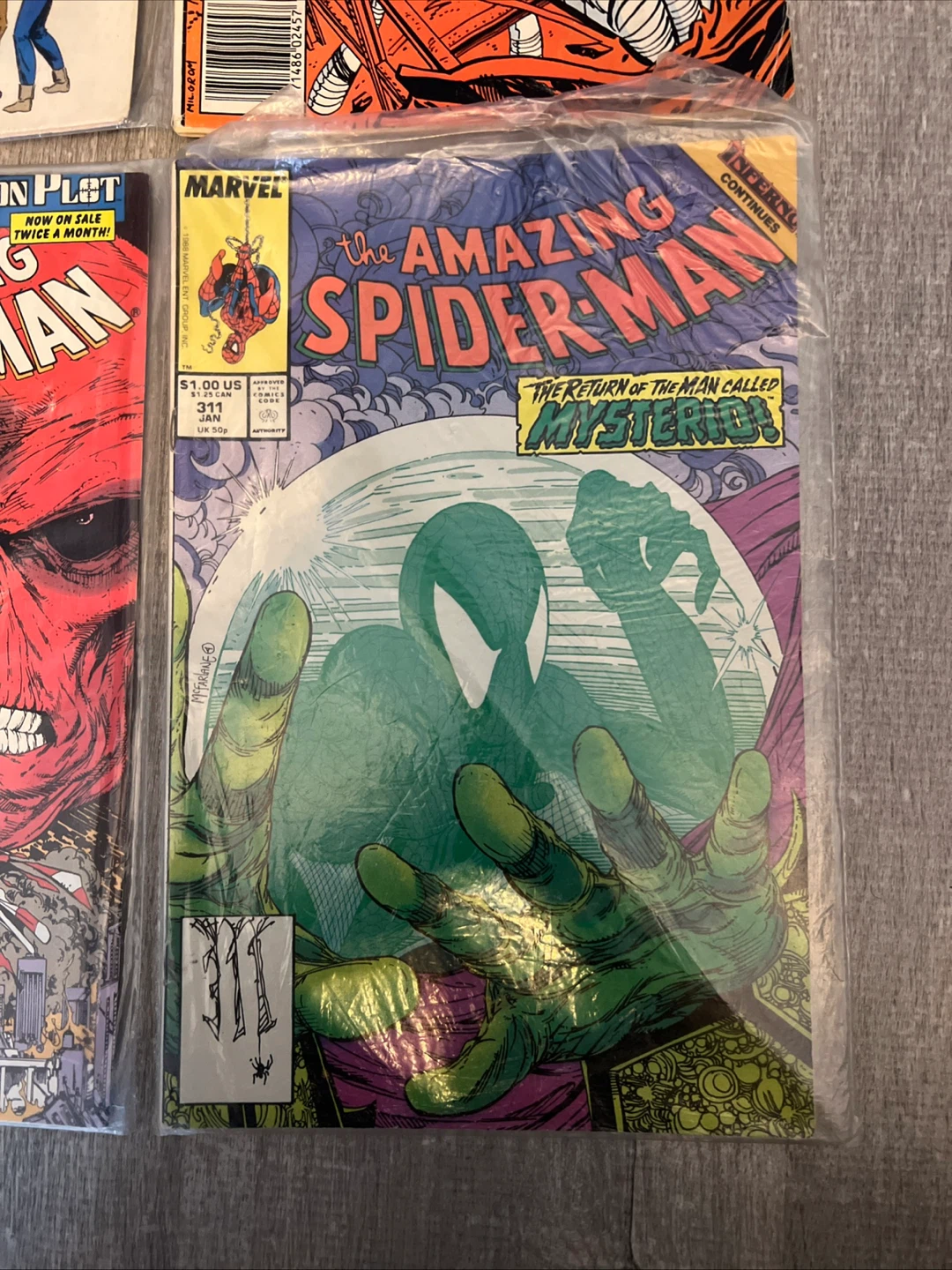 The Amazing Spider-Man Comic Lot (Issues 251, 311, 325, 333) - photo 2