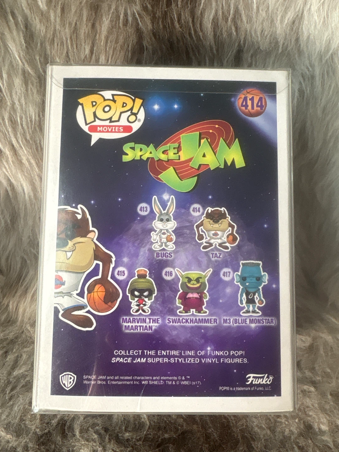 Funko Pop! Movies Space Jam Taz #414 Chase Edition - photo 3