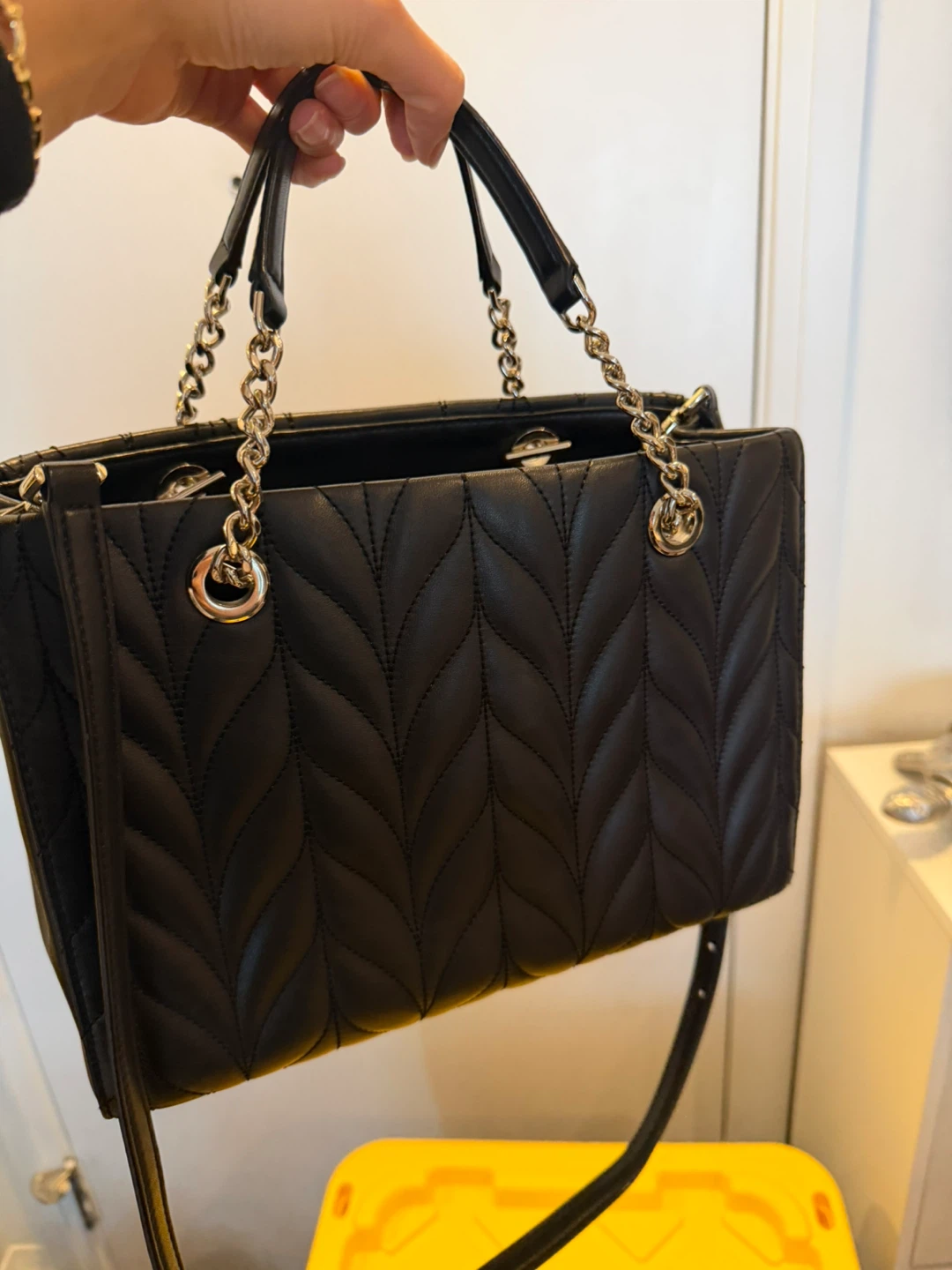 Kate Spade Black Quilted Leather Shoulder Bag - photo 2