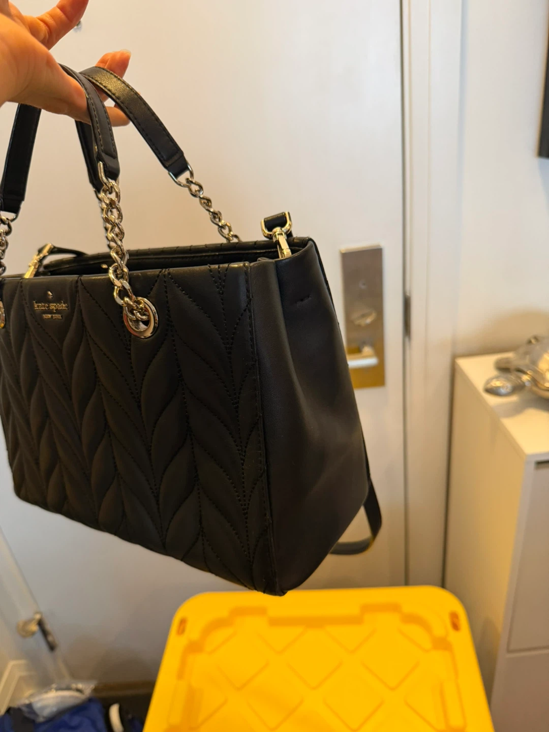 Kate Spade Black Quilted Leather Shoulder Bag - photo 3