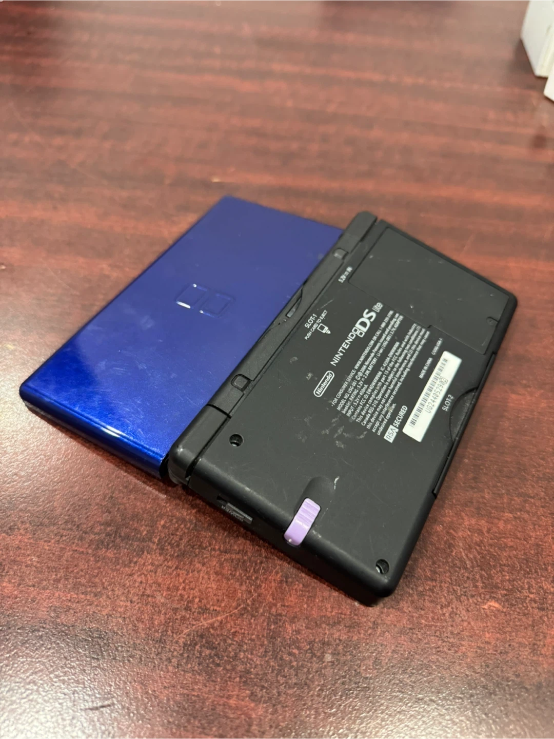 Nintendo DS Lite - Matte Black and Blue - photo 2