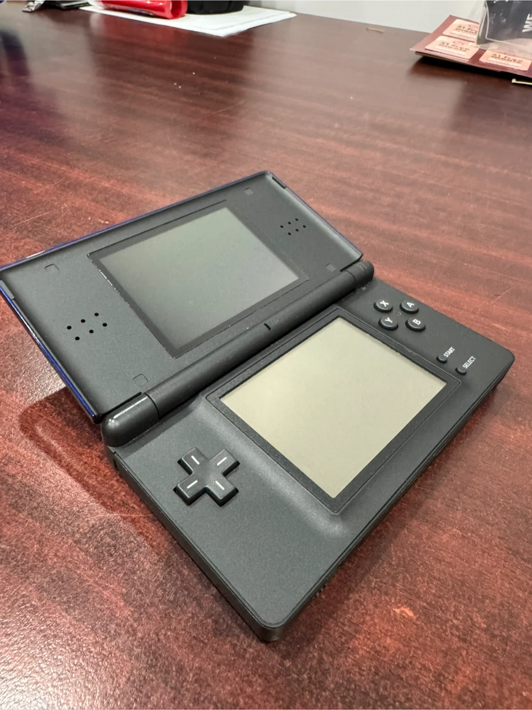 Nintendo DS Lite - Matte Black and Blue