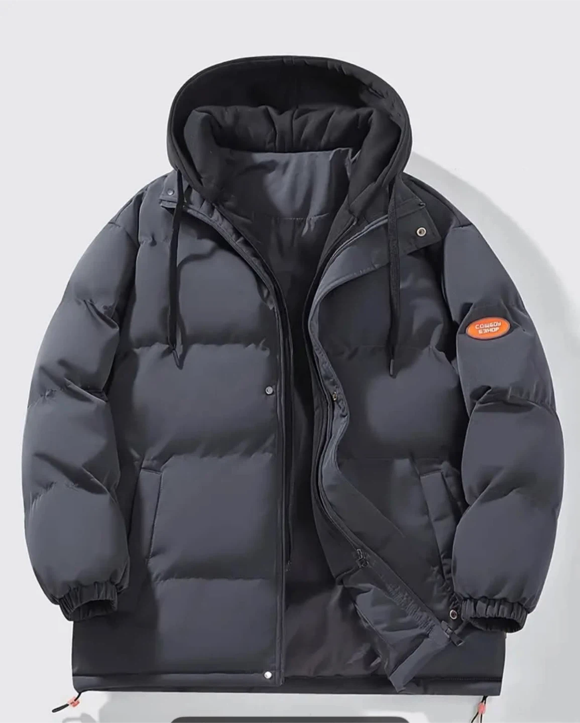 Men's Black Puffer Jacket，brand new,final sale - photo 3
