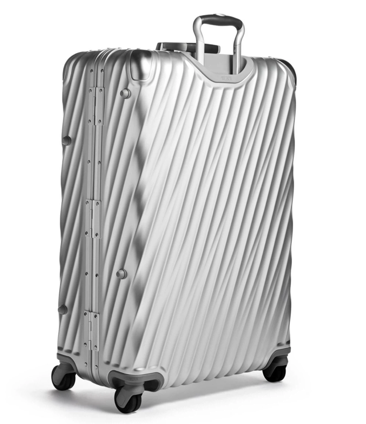 Luxury TUMI 19 Degree Aluminum Large Checked Suitcase - Silver - photo 5