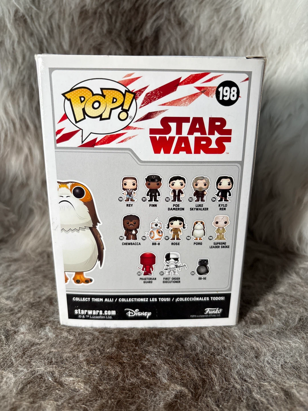 Funko Pop! Star Wars Porg Vinyl Bobblehead #198 Chase - photo 3