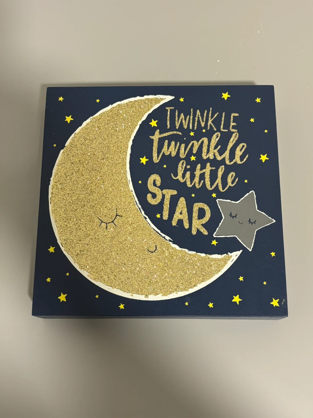 Twinkle Twinkle Little Star Wall Art For Kids For Sale